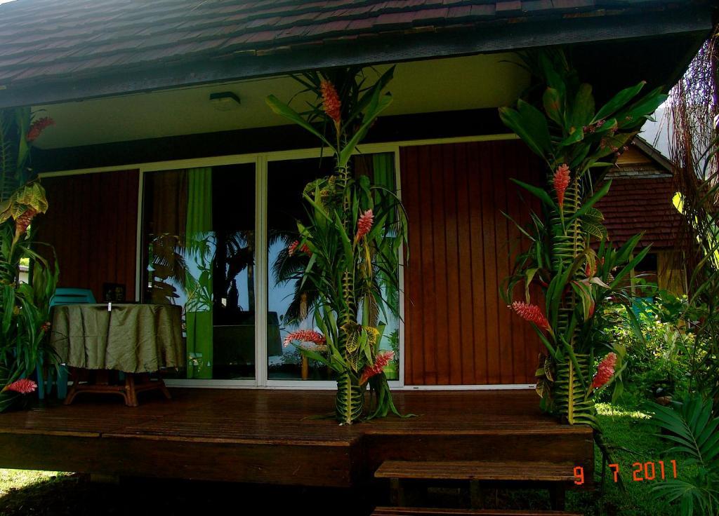 Tauhanihani Village Lodge La Vague Bleue Teahupoo Екстериор снимка